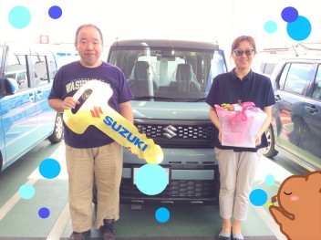 スペーシアギアご納車です！！
